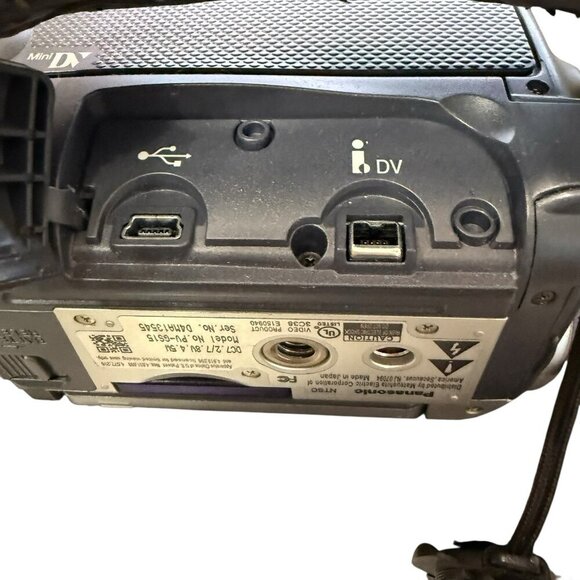 Panasonic 800X Digital Zoom 24x Optical Zoom MiniDV Video Camcorder PV-GS15 READ - Picture 6 of 12